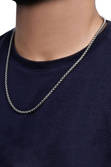 Men's Silver Neck Chain
